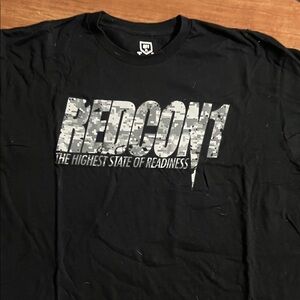 Black Men's Short Sleeve Tee